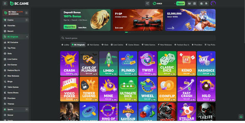 Experience the Thrill of Online Casino BC GAME